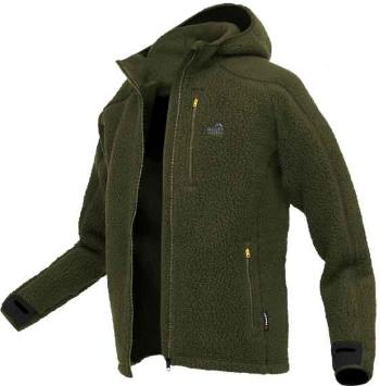 Geoff anderson bunda s kapucí teddy zelená - xxl