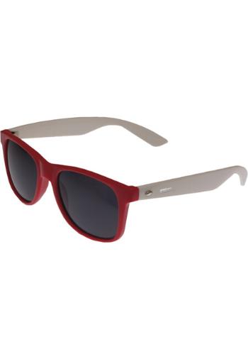 Urban Classics Groove Shades GStwo red/wht - UNI