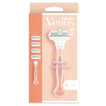 Gillette Venus Smooth Sensitive Holicí strojek + 4 holicí hlavice