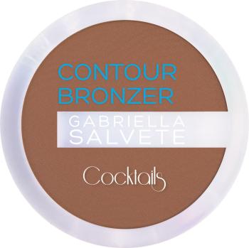 Gabriella Salvete Coctails Bronzer Powder - Bronzující a konturovací pudr 9 g