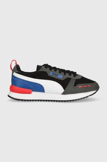 Dětské sneakers boty Puma černá barva