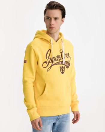 SuperDry Collegiate Graphic Mikina Žlutá