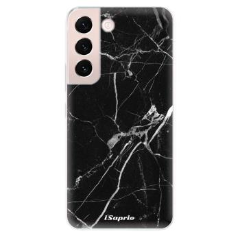 Odolné silikonové pouzdro iSaprio - Black Marble 18 - Samsung Galaxy S22+ 5G