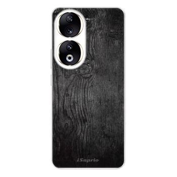 Odolné silikonové pouzdro iSaprio - Black Wood 13 - Honor 90 5G