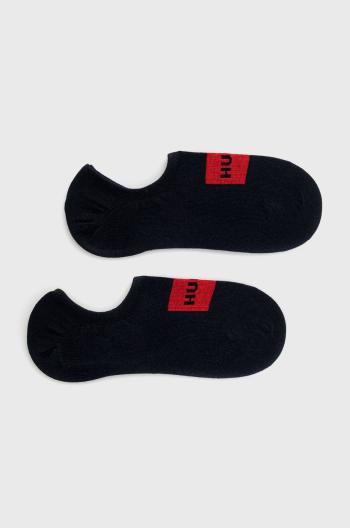 Ponožky HUGO pánské, tmavomodrá barva