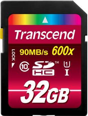 Karta SDHC, 32 GB, Transcend Ultimate TS32GSDHC10U1, Class 10, UHS-I