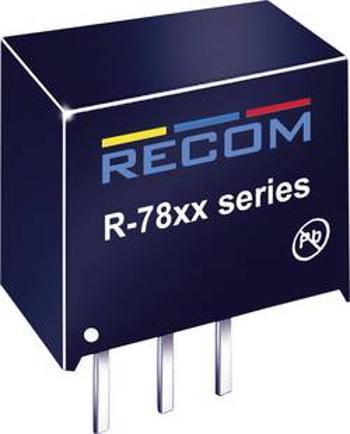 DC/DC měnič Recom R-785.0-1.0, výstup 5 V/DC / 1 A, vstup 6,5 - 18 V/DC, SIP 3