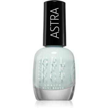 Astra Make-up Lasting Gel Effect dlouhotrvající lak na nehty odstín 63 Minty Milk 12 ml