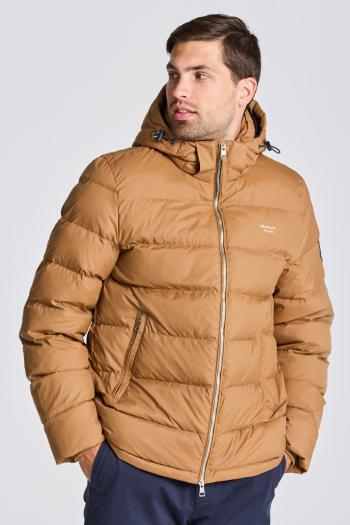 BUNDA GANT D1. ACTIVE CLOUD JACKET hnědá 4XL