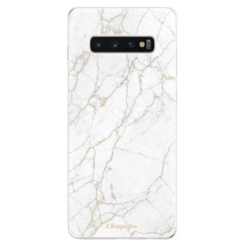 Odolné silikonové pouzdro iSaprio - GoldMarble 13 - Samsung Galaxy S10+