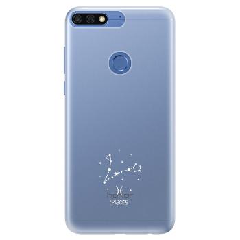 Silikonové pouzdro iSaprio - čiré - Ryby - Huawei Honor 7C