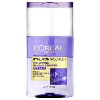 L'Oréal Paris Hyaluron Specialist Replumping Make-Up Remover 125 ml odličovač očí pro ženy