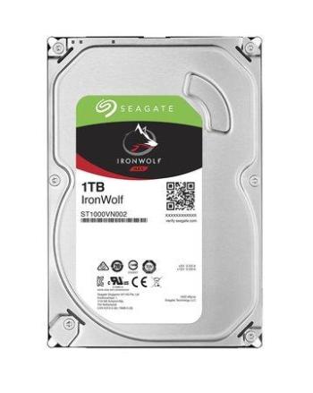 Seagate IronWolf 1TB HDD / ST1000VN002 / Interní 3,5" / 5900 rpm / SATA 6Gb/s / 64 MB, ST1000VN002