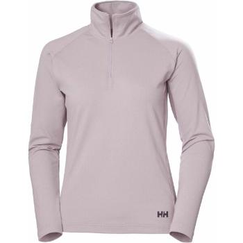 Helly Hansen W VERGLAS 1/2 ZIP Dámská mikina, růžová, velikost XS