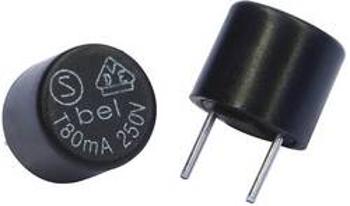 Mini pojistka Belfuse BEL Fuse Sicherung träge radial 250 mA, THT, 250.0 mA, 250.0 V, T pomalá, 100 ks