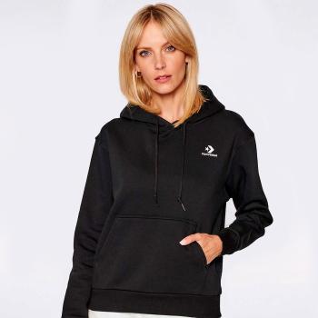 Embroidered Star Chevron Pullover Hoodie – S