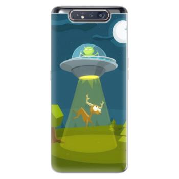 Odolné silikonové pouzdro iSaprio - Alien 01 - Samsung Galaxy A80