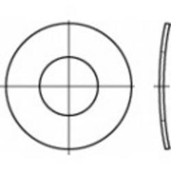 Pružné podložky Toolcraft, DIN 137, vnitřní Ø 6,4 mm, vnější Ø 11 mm, 100 ks