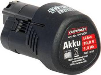 Náhradní akumulátor pro elektrické nářadí, Dino KRAFTPAKET AKKU 10,8V 1,3 Ah für Akku-Poliermaschine 640241 640202, 1.3 Ah