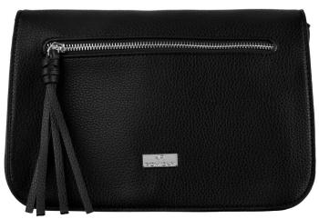 ROVICKY ČERNÁ CROSSBODY KABELKA S KLOPOU RCP-108014 BLACK Velikost: ONE SIZE