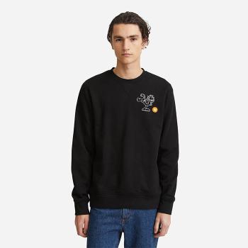 Wood Wood x Garfield Tye Sweatshirt Kick 30045600-2424 BLACK