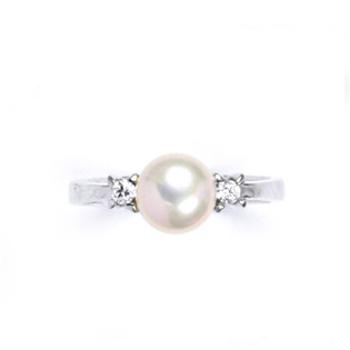 Šperky4U Stříbrný prsten s růžovou perlou 7,5 mm, vel. 52 - velikost 52 - CS2102-52