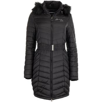 ALPINE PRO BAALA Dámský zimní kabát, černá, velikost M