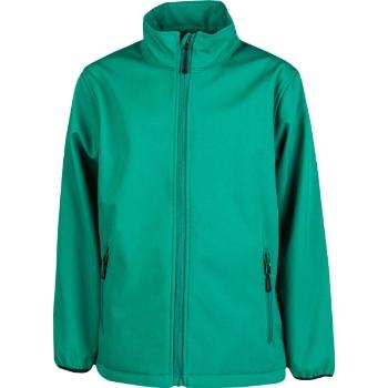 Kensis RORI JR Chlapecká softshellová bunda, zelená, velikost 128-134