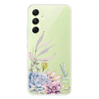 Odolné silikonové pouzdro iSaprio - Succulent 01 - Samsung Galaxy A54 5G