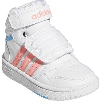 adidas HOOPS 3.0 MID AC I Dětská obuv, bílá, velikost 25