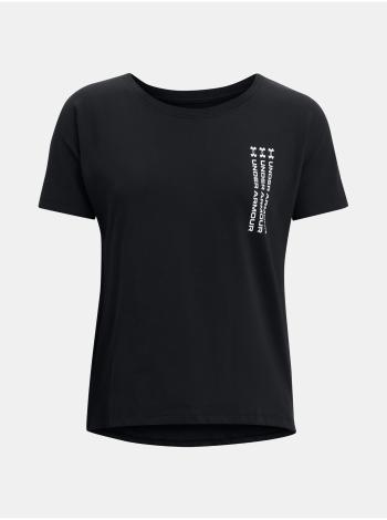 Černé dámské tričko Under Armour Live Repeat WM Graphic Tee