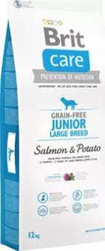 Brit Care dog Grain free Junior Large Breed Salmon &amp; Potato - 12kg