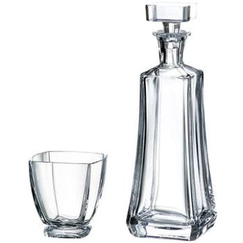 Crystal Bohemia whisky set Arezzo (set 1 karafa + 6 sklenic) (8593410880635)