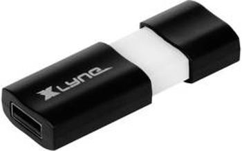 USB flash disk Xlyne Wave, 64 GB, USB 3.2 Gen 1 (USB 3.0), černá, bílá