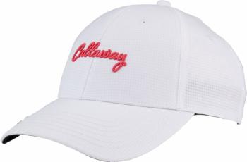 Callaway Womens Stitch Magnet White/Coral UNI Kšiltovka