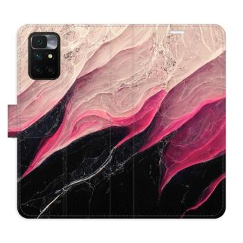 Flipové pouzdro iSaprio - BlackPink Marble - Xiaomi Redmi 10