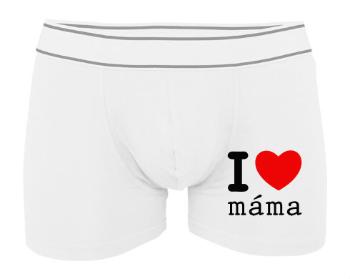 Pánské boxerky Contrast I love máma