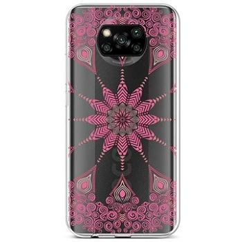 TopQ Xiaomi Poco X3 silikon Pink Mandala 60873 (Sun-60873)