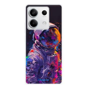 Odolné silikonové pouzdro iSaprio - Neon Astronaut - Xiaomi Redmi Note 13 5G