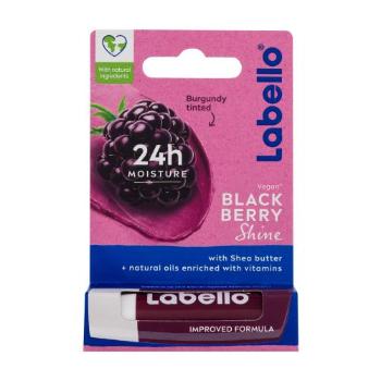 Labello Blackberry Shine 24h Moisture Lip Balm 4,8 g balzám na rty pro ženy