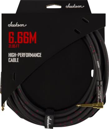 Jackson High Performance Cable 6.66 m, Black & Red