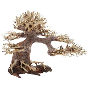 Dupla Bonsai S přírodní dřevěná dekorace 20 × 10 × 15 cm (D79012)