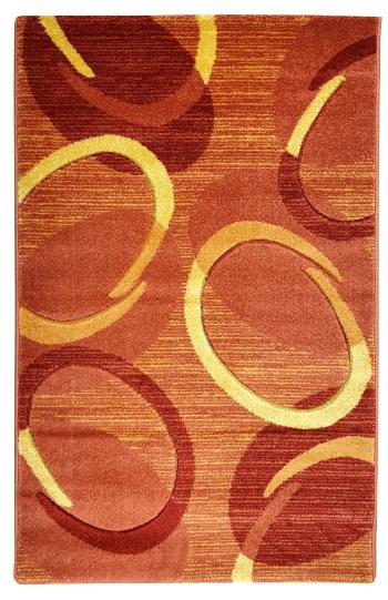 Spoltex koberce Liberec Kusový koberec Florida orange 9828 - 200x290 cm Oranžová