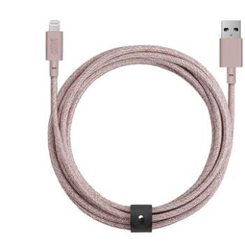 Native Union Belt Cable XL Lightning 3m, rose (BELT-L-ROS-3-NP)