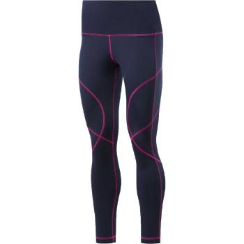 Reebok WOR MYT STITCH TIGHT Dámské legíny, tmavě modrá, velikost XL