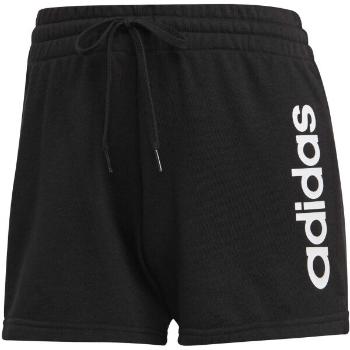 adidas LIN FT SHO Dámské šortky, černá, velikost XL