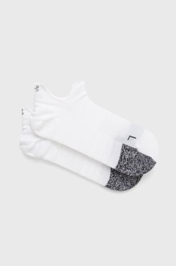 Ponožky Under Armour Breathe (2-pack) 1370096 dámské, bílá barva