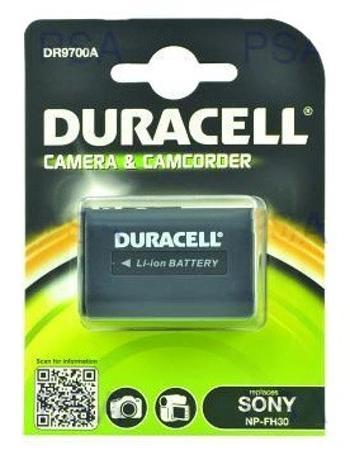 DURACELL Baterie - DR9700A pro Sony NP-FH30, černá, 650 mAh, 7.4V