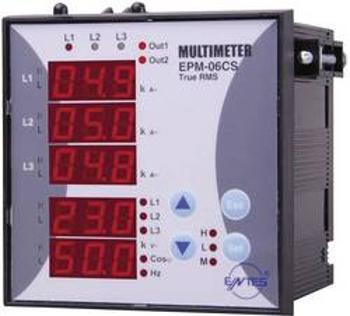 Panelový programovatelný multimetr Entes, EPM-06-96