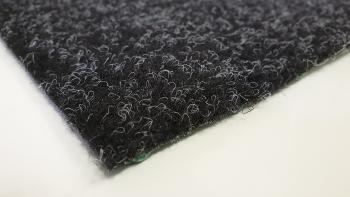 Betap koberce Jediný černý travní koberec Wembley - Spodní část s nopy (na pevné podklady) cm Černá